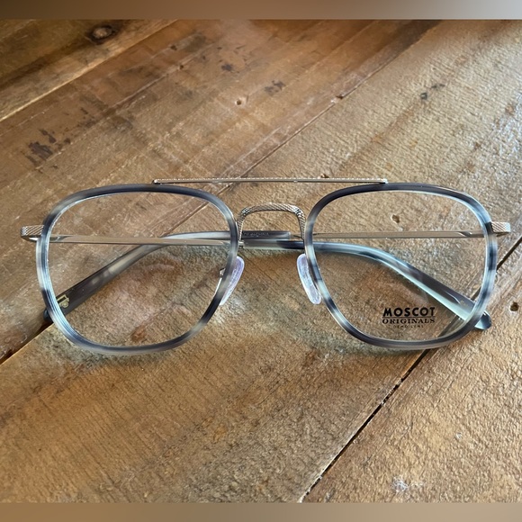 MOSCOT Accessories - Moscot Originals Macher Grey/Tortoise/Silver Eye Glasses